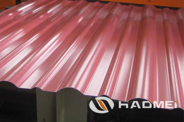 aluminium corrugated roofing sheets